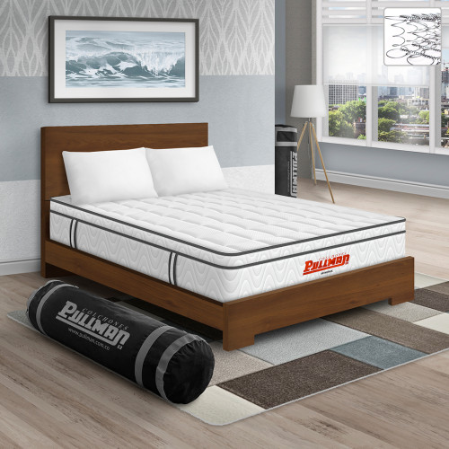 Colchón Orthopack Euro U + Cama TPM + Almohada