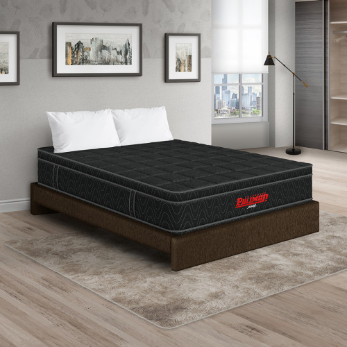 Colchón Orthopack Euro + Base Cama + Almohada