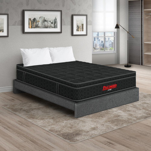 Colchón Orthopack Euro + Base Cama + Almohada