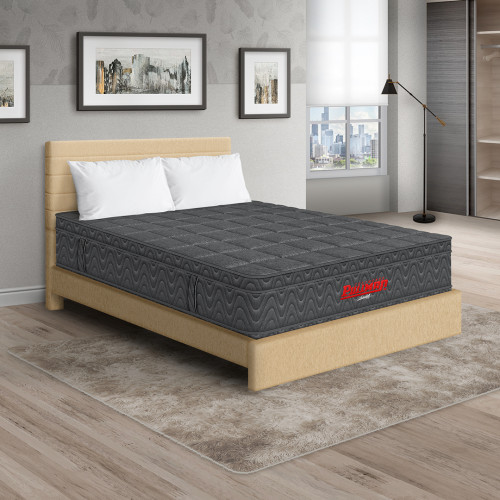 Colchón Orthopack Euro + Cama Leo + Almohada