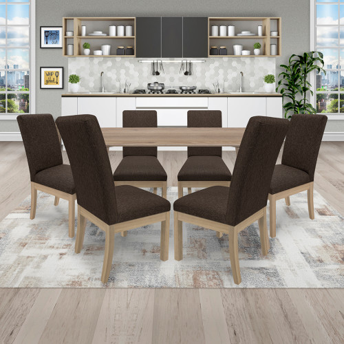 Juego de Comedor 6P (140) Cris Danny 6 Sillas