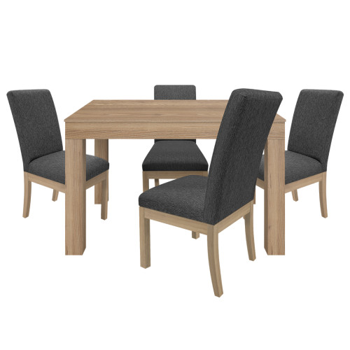 Juego de Comedor 4P (120) Italia Danny 4 Sillas