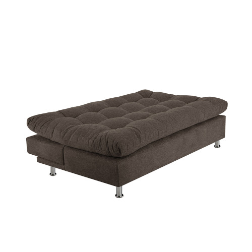 Combo Sofá Cama Comfort + Poltrona Mónaco + Mesa de Centro Italia + Tapete Deco Mediano
