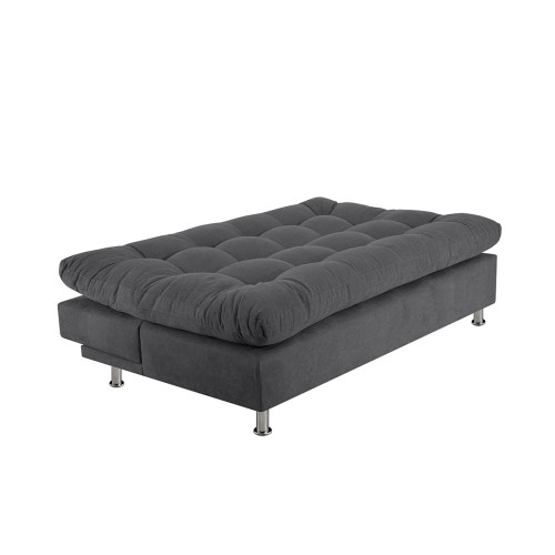 Combo Sofá Cama Comfort + Poltrona Mónaco + Mesa de Centro Italia + Tapete Deco Mediano