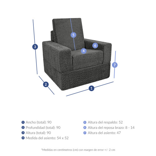 Silla Cama Monique