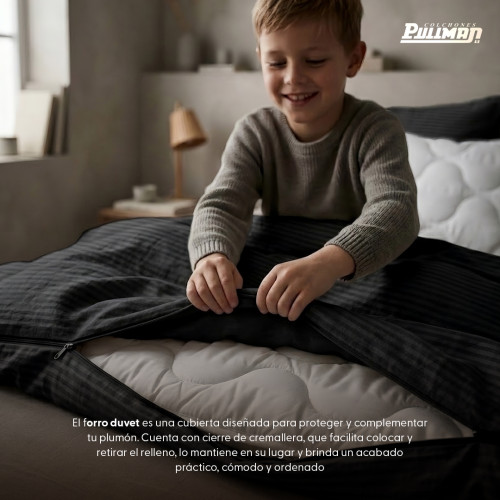 Juego Forro Duvet Sábana Hotelero
