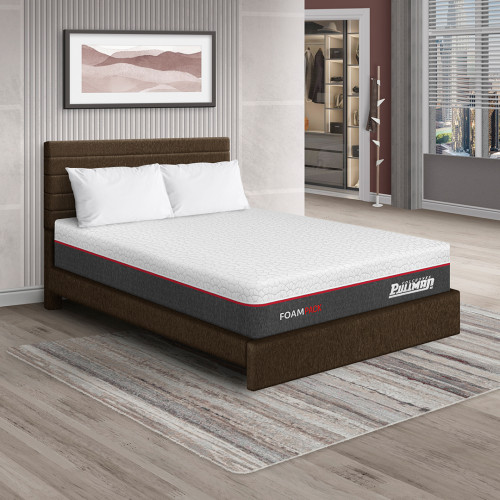 Colchón Foampack + Cama Leo + Almohada