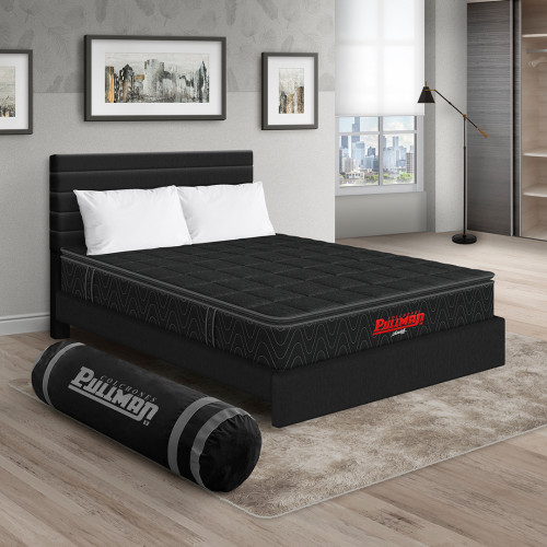 Colchón Orthopack BTU + Cama Leo + Almohada