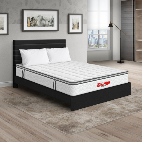 Colchón Orthopack BTU + Cama Leo + Almohada